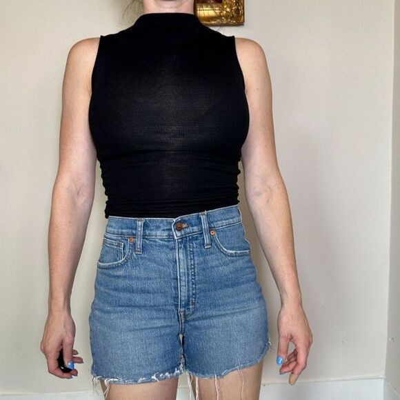Madewell High Rise Denim Shorts Size 27 - Picture 1 of 13